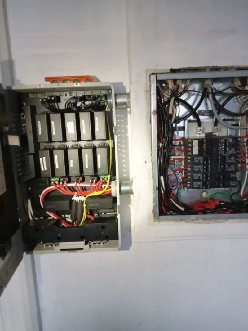 Electrical panel upgrade completed for Carbon Monoxide Detector Installation in Valley Park